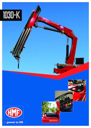 Gru per autocarro idrauliche HMF 1030-K1