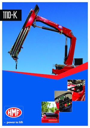 Gru per autocarro idrauliche HMF 1110-K5