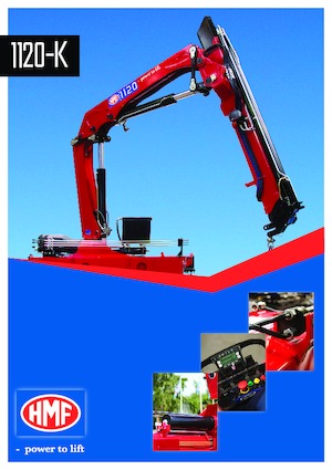 Gru per autocarro idrauliche HMF 1120-K4-RCS