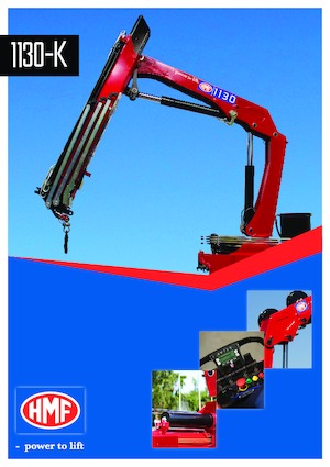 Gru per autocarro idrauliche HMF 1130-K1-RCS