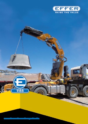 Gru per autocarro idrauliche Effer 1155 8S