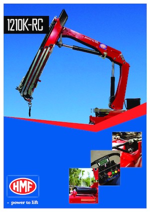 Gru per autocarro idrauliche HMF 1210-K2