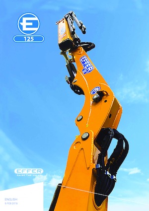 Gru per autocarro idrauliche Effer 125 4S