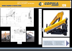 Gru per autocarro idrauliche COPMA 2000 128.2
