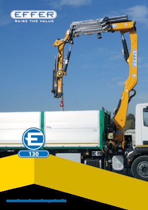 Gru per autocarro idrauliche Effer 130 4S