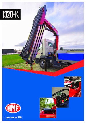 Gru per autocarro idrauliche HMF 1320-K3-RCS
