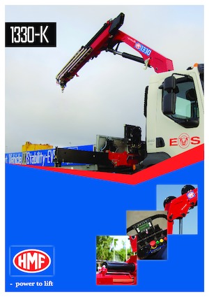 Gru per autocarro idrauliche HMF 1330-K3-RCS