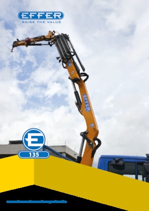 Gru per autocarro idrauliche Effer 135 4S
