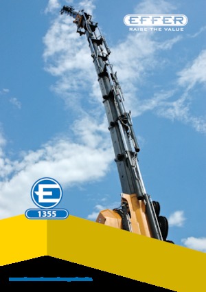 Gru per autocarro idrauliche Effer 1355 8S
