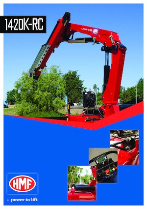 Gru per autocarro idrauliche HMF 1420-K2