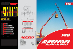 Gru per autocarro idrauliche Ferrari® 148 A4 