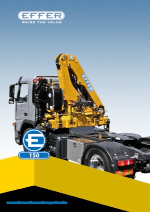 Gru per autocarro idrauliche Effer 150 4S