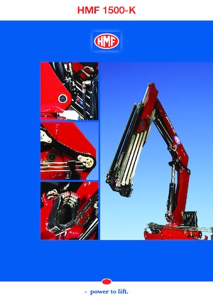 Gru per autocarro idrauliche HMF 1500-K1