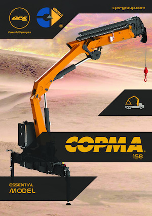 Gru per autocarro idrauliche COPMA 2000 158.3