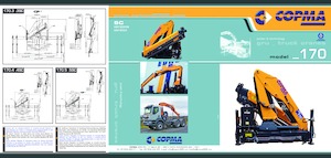 Gru per autocarro idrauliche COPMA 2000 170.4sc