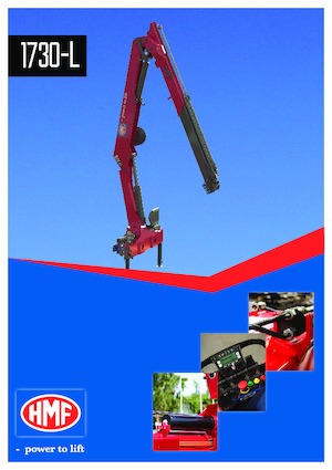 Gru per autocarro idrauliche HMF 1730-L3-RCS