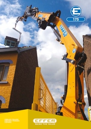 Gru per autocarro idrauliche Effer 175 5S