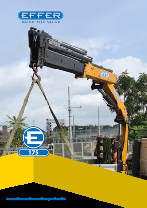 Gru per autocarro idrauliche Effer 175 5S