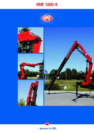 Gru per autocarro idrauliche HMF 1800-K7-HS10