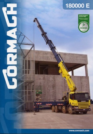 Gru per autocarro idrauliche Cormach 180000 E6JIB4 A.S.C. Plus