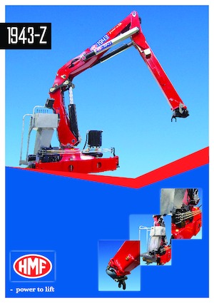 Gru per autocarro idrauliche HMF 1943-Z2-MC