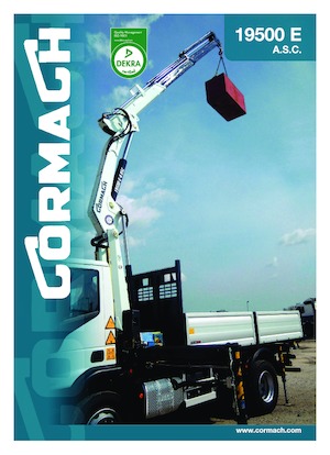Gru per autocarro idrauliche Cormach 19500 E2 A.S.C