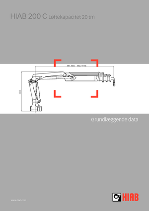 Gru per autocarro idrauliche Hiab 200 C-2