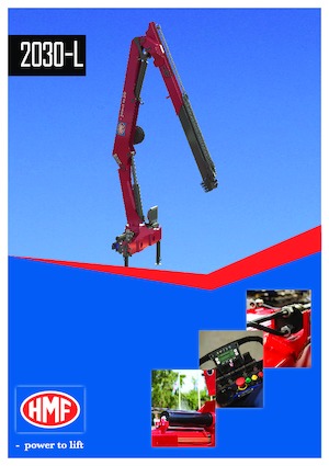Gru per autocarro idrauliche HMF 2030-L5 
