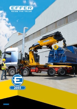 Gru per autocarro idrauliche Effer 2055 4S