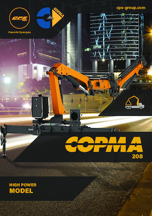 Gru per autocarro idrauliche COPMA 2000 208.4 J4