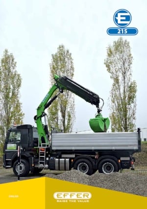 Gru per autocarro idrauliche Effer 215 6S