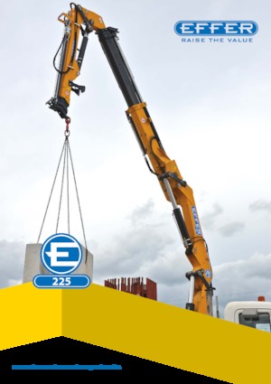 Gru per autocarro idrauliche Effer 225 6S