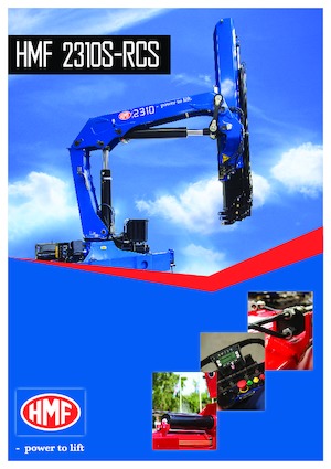 Gru per autocarro idrauliche HMF 2310-S4-RCS