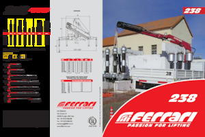 Gru per autocarro idrauliche Ferrari® 238 A2 