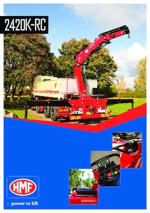 Gru per autocarro idrauliche HMF 2420-K5