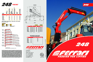 Gru per autocarro idrauliche Ferrari® 248 A5 