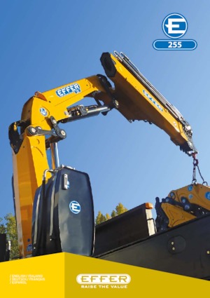 Gru per autocarro idrauliche Effer 255 6S