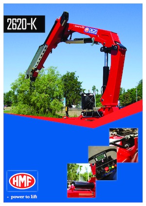 Gru per autocarro idrauliche HMF 2620-K5