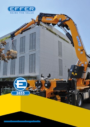 Gru per autocarro idrauliche Effer 2655 7S