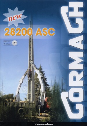 Gru per autocarro idrauliche Cormach 28200 E6 A.S.C.