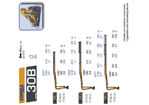 Gru per autocarro idrauliche COPMA 2000 30 B 1