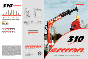 Gru per autocarro idrauliche Ferrari® 310 A 1