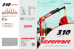 Gru per autocarro idrauliche Ferrari® 310R A1 