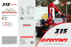 Gru per autocarro idrauliche Ferrari® 315R A2 