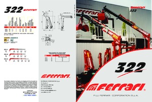 Gru per autocarro idrauliche Ferrari® 322R A1 
