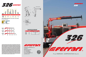 Gru per autocarro idrauliche Ferrari® 326 A2 