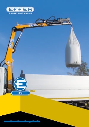 Gru per autocarro idrauliche Effer 35 2S