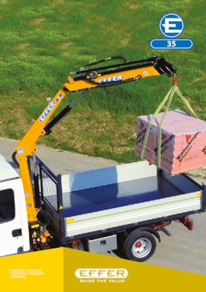 Gru per autocarro idrauliche Effer 35 S1