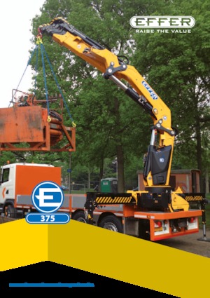 Gru per autocarro idrauliche Effer 375 3S