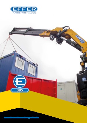 Gru per autocarro idrauliche Effer 395 6S